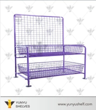 wire mesh display racks for vegetable fruit