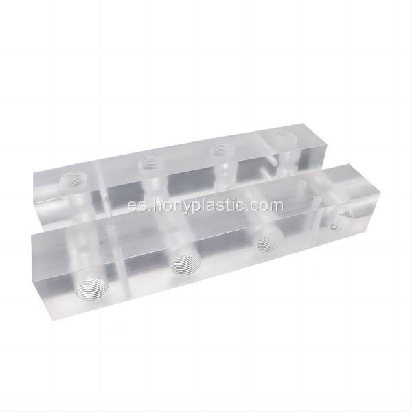 Piezas de mecanizado CNC acrílico de plástico plástico personalizado