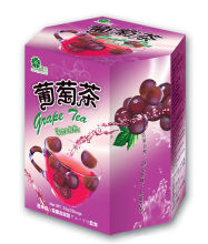 Teabag Grape Black Tea Fruit Flavor Add Vitality