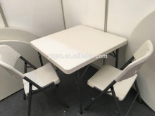 Blow molded folding Table, Square Table, Plastic material table, Dining Table, Portable Picnic Table, study table, YZ-FZ88
