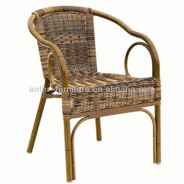 Outdoor Garden all weather wicker stacking chair