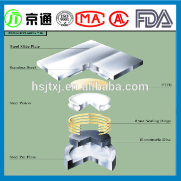 GPZ rubber bridge pot bearing