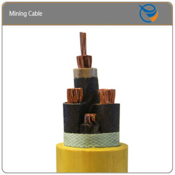 Flexible coal mine fire-resistance cable