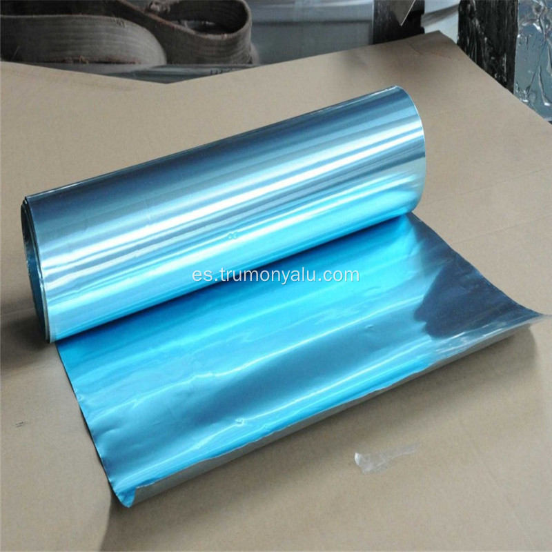 Bobina de papel de aluminio con recubrimiento epoxi para uso marino