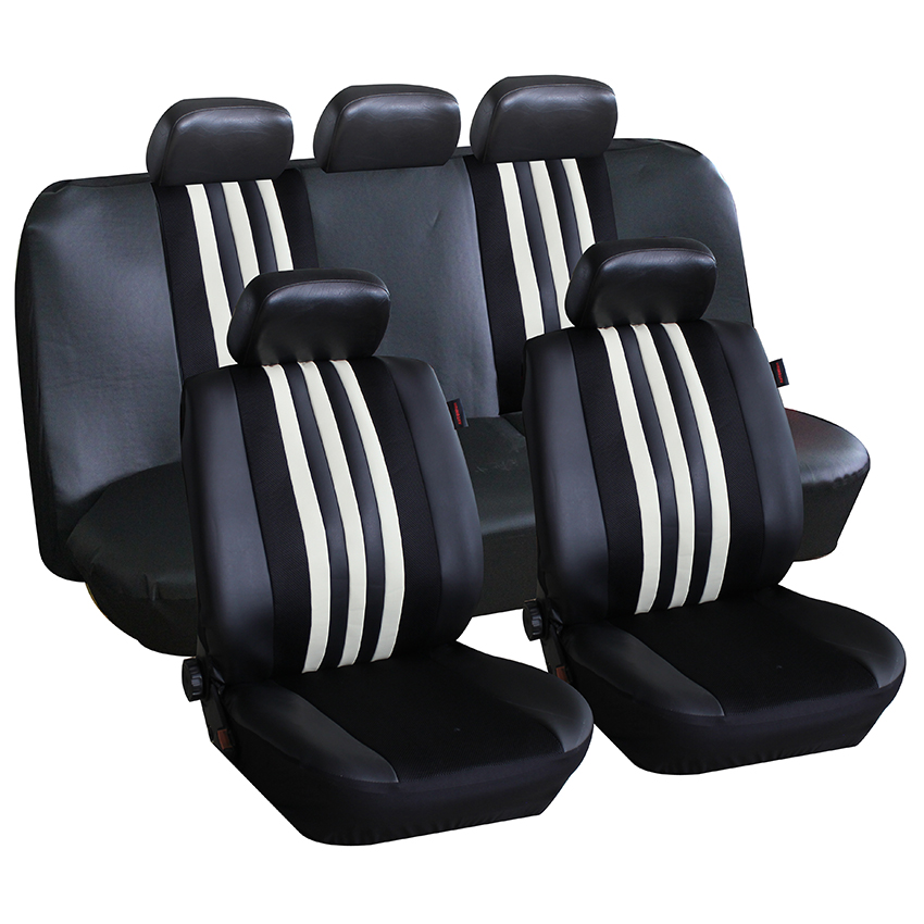 Cubiertas de asiento de automóvil universal de PVC bien ajustado al por mayor