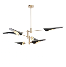 Geometry LED Brass Pendant Light