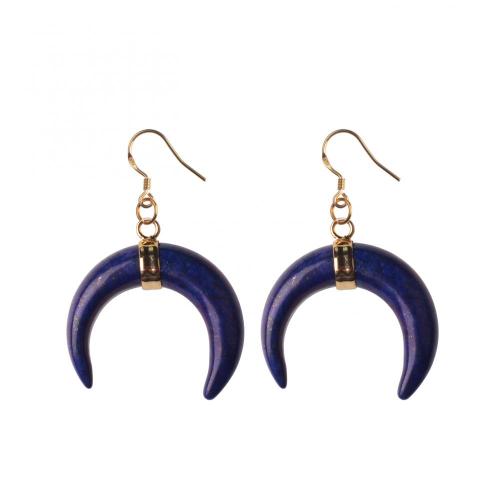 Natural Fashion Oxhorn Women Earrings