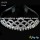 Silver Rhinestone Cheap Crystal Tiaras CR-275