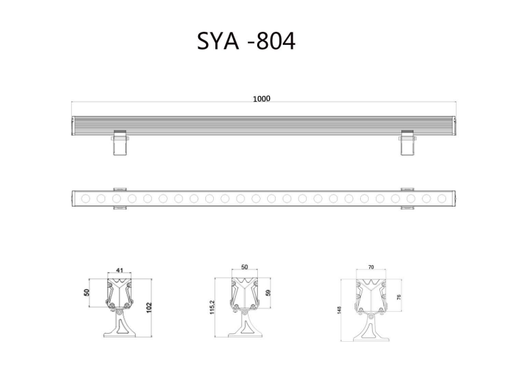 Universal Professional LED Wall Washer