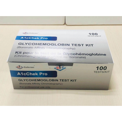 Tafelmodel hemoglobine A1c-teststrip