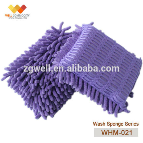 WHM-021 Microfiber Super absorbent Customized 2015 Popular Saled Europe Style Car Wash And Cleaning Sponge