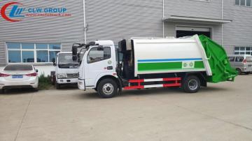 Brand new Dongfeng 120hp 8cbm Refuse Compactor Truck