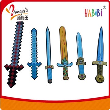 Eco-friendly EVA foam custom ninja sword for children