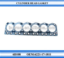 truck head gasket 6D108 Cylinder engine head gasket