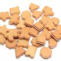 Multi en forme de divers Type Mini Biscuits pain d&#39;épice homme résine dos plat 100 pièces / sac artisanat décoration cuisine réfrigérateur décor