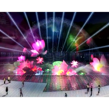 Dynamic Water Curtain Movie Experience