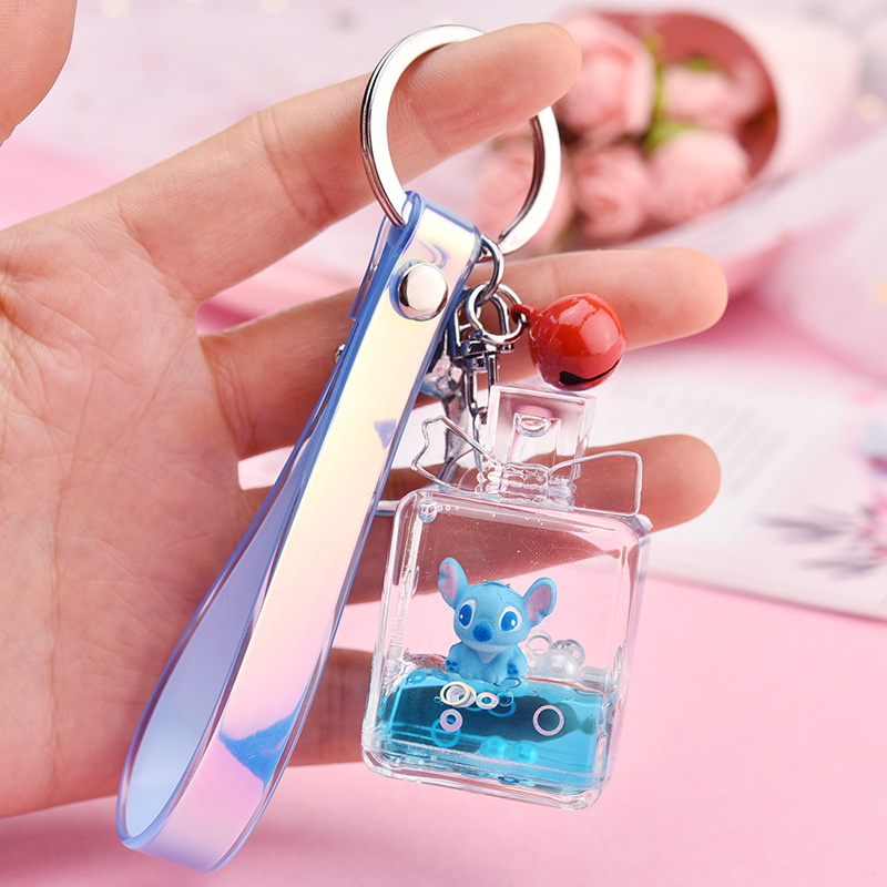 Unicorn Liquid Keychain