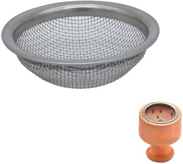 Titanium Hookah Pipe Filter Screen - Smoke Screen for Hookah Smoking Pipes