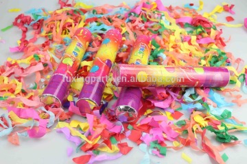 2016 best-selling wedding petal party popper electric paper popper