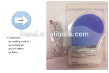 facial cleaning appliance for oily skin deep cleaning soft brush with vibrations