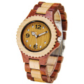 Japan Movement Watch Men Custom Logo Wooden Watch