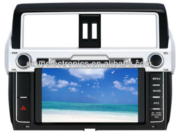 8 inch Double Din Car DVD Player for toyota PRADO 2014 WITH CANBUS