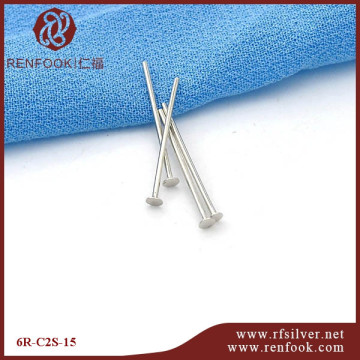 China jewellery making supplies 925 sterling silver T pins