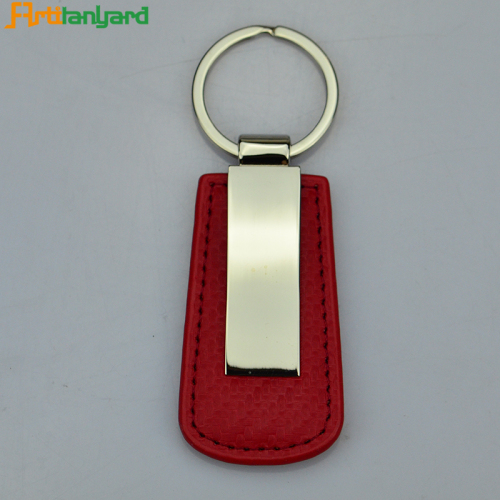 Leather Keychain Custom With Custom Color