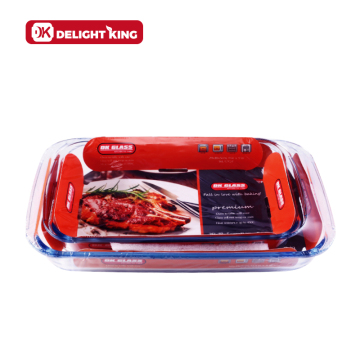 Pyrex Transparent Glass Bakeware Set