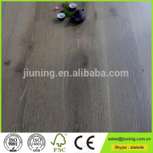 America Solid Oak Floor smoke and brushed surface treatment wood floor