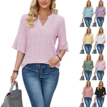 woman Blouses and Shirts high-quality Elegant top