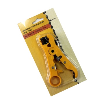 Universal Coaxial Cable & LAN Network Cable Cutting Stripping Tool