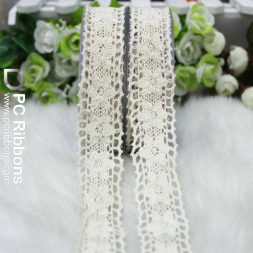 Good Quality Polyester Lace Cotton Fabric