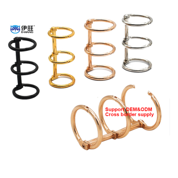 Custom Metal Calendar Binding Rings Loose Leaf Binders
