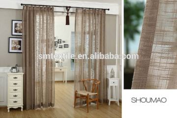 Good quality 100% linen window curtains