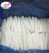 Wholesale Hot Sale Frozen Squid Strip Fresh Water Squid Frozen Boiled Squid Strip Cutting