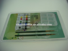 acrylic paint set, art material, art set, pallet, brushes, easel, acrylic paint