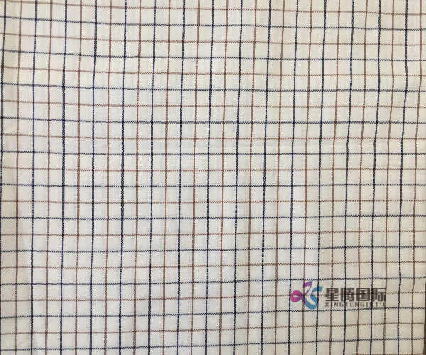 Cotton Check Plaid Fabric