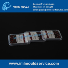 thin wall mould with in mould label