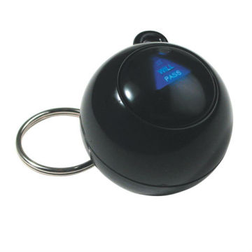 Magic Ball With Keychain Mystic Answer Ball Decision Maker Key Chain Mini Prophecy Ball