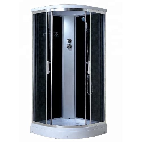 Frameless Sliding Bathtub Doors Simple Shower Room Pod With Acrylic Base