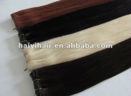 22\" Cambodian hair extensions making machine