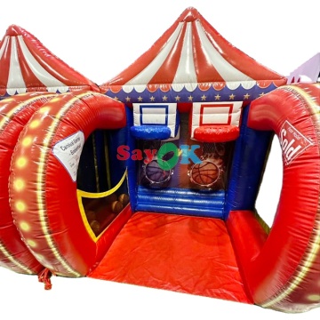 Outdoor Inflatable Sports Carnival: 3-in-1, 4-in-1, 5-in-1 Games - Soccer Dart Games China