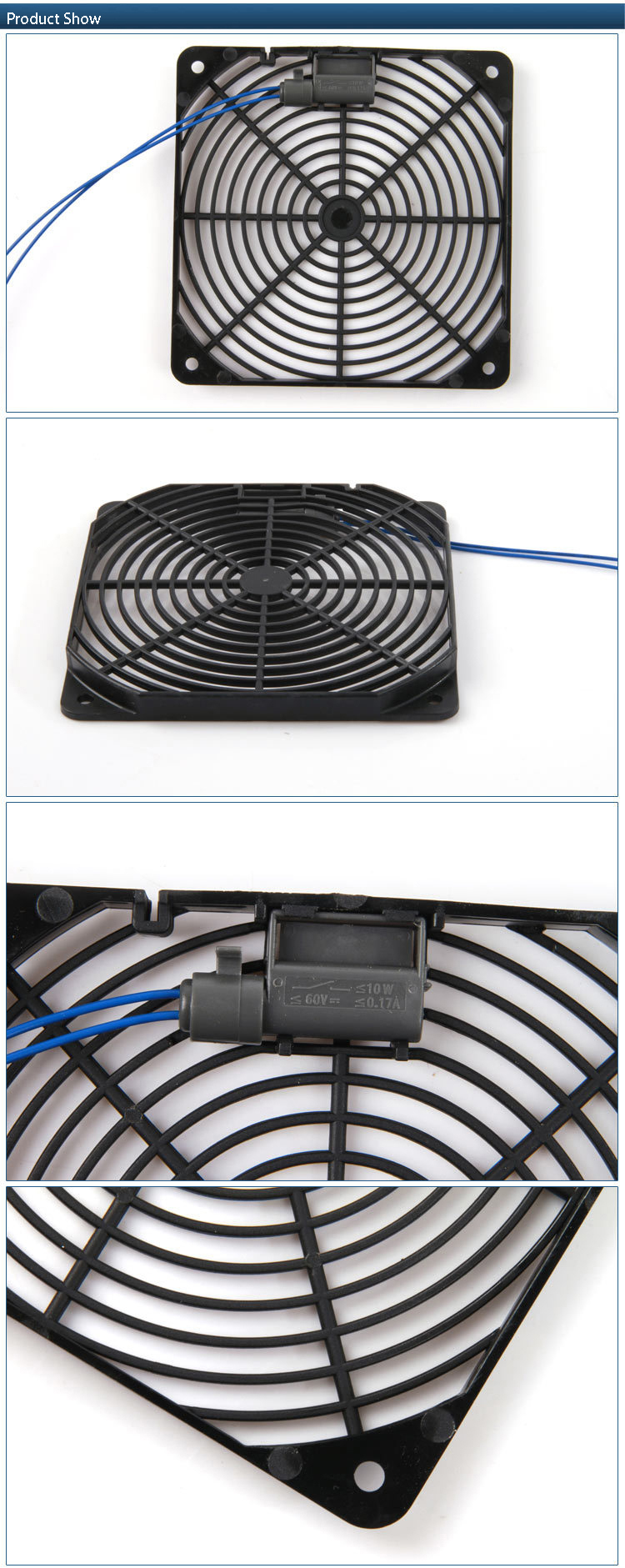 Easy to install High Performance Fan and Filter Fan Model Wind Sensor Airflow Monitors