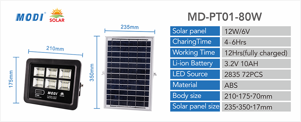 أضواء LED تعمل بالطاقة الشمسية التجارية تستمر لفترة طويلة