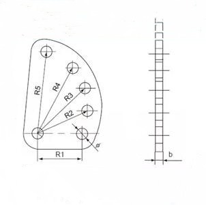 Galvanized Adjuster Plate Galvanized Adjuster Plate