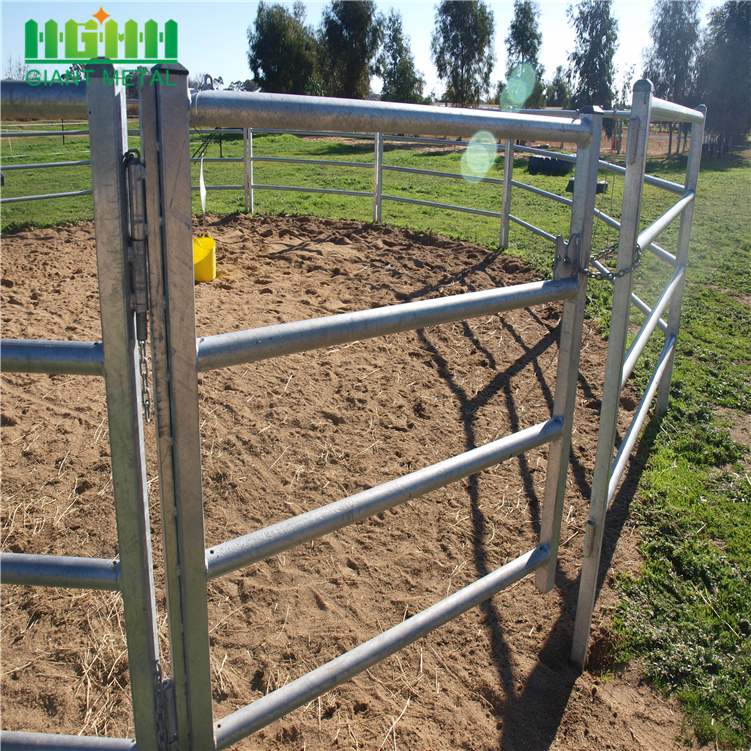 Type cattle Stay Gate Galvanized Rails