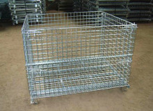 COLLAPSIBLE WIRE STORAGE CONTAINERS