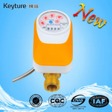 Direct Reading Remote Valve Control Water Meter(Orange)