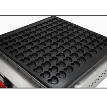 Commercial 100 holes mini dutch gas poffertjes grill